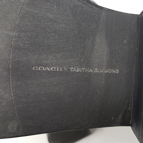 Coach x Tabitha Simmons Chelsea Moto Bootie size 9 - Picture 9 of 12